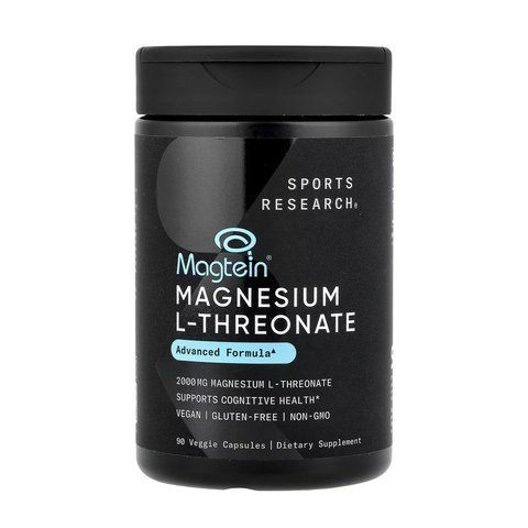 Magnesium L-Threonate 2000mg - 90 veggie capsules 2023-10-6180 фото