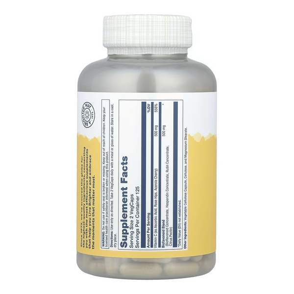 Vitamin C & Bioflavonoids 1:1 500mg - 250 vcaps 2023-10-7412 фото