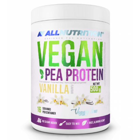 Vegan Pea Protein - 500g Vanilla 100-77-5838231-20 фото