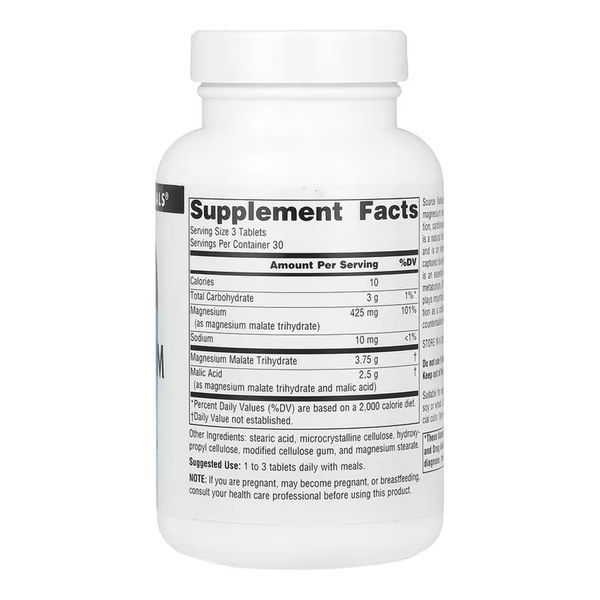 Magnesium Malate 3750 mg - 90 tabs 2023-10-2677 фото