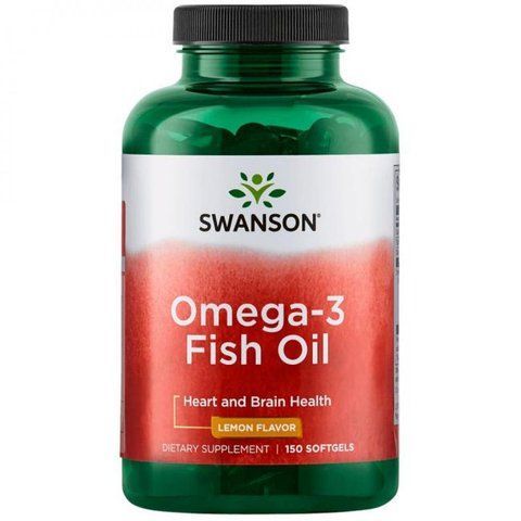 Omega-3 Fish Oil - 150 softgel Lemon 100-90-2630965-20 фото