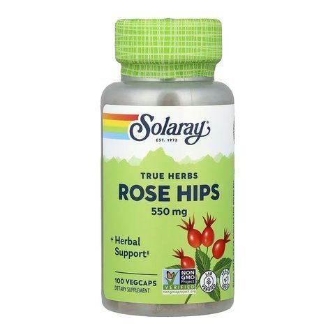 Rose Hips Fruit 550mg - 100 vcaps 2023-10-6725 фото