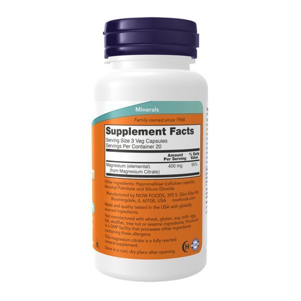 Magnesium Citrate - 60 vcaps 2023-10-5100 фото
