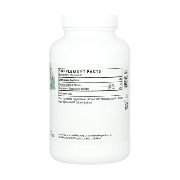 Calcium Magnesium Malate - 240 caps 2023-10-3660 фото