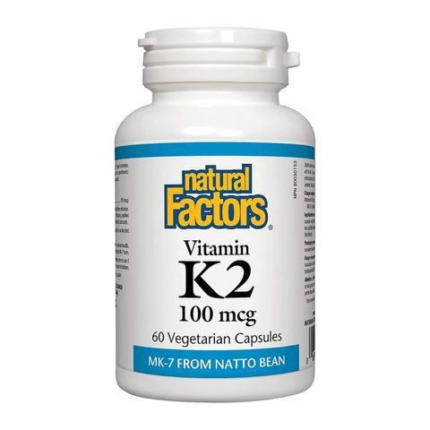 Vitamin K2 100mcg - 60 vcaps 2023-10-3809 фото