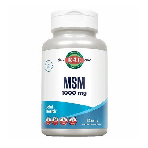 MSM 1000mg - 80 tabs 2022-10-1012 фото