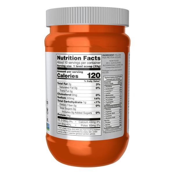 Pea Protein - 340g Unflavored 2022-10-2588 фото