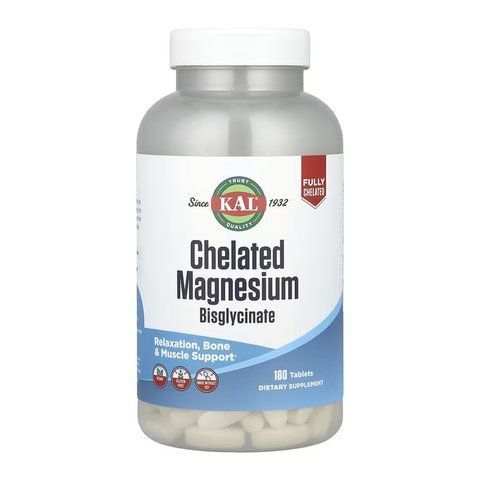 Chelated Magnesium Bisglycinate - 180 tabs 2023-10-7013 фото