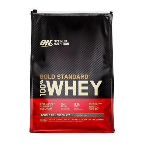 Gold Standart 100% Whey - 4530g Strawberry 2023-10-47492 фото